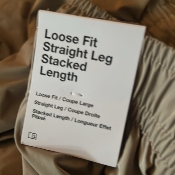 Nwt Nike loose fit straight leg stacked pants L - Picture 8 of 8